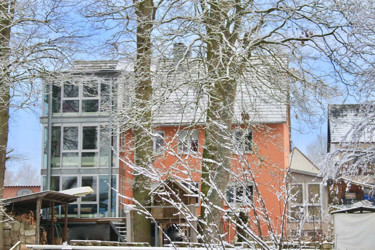 Appartment Doellinger Messe Fraenkisches Seenland 施瓦巴赫 外观 照片